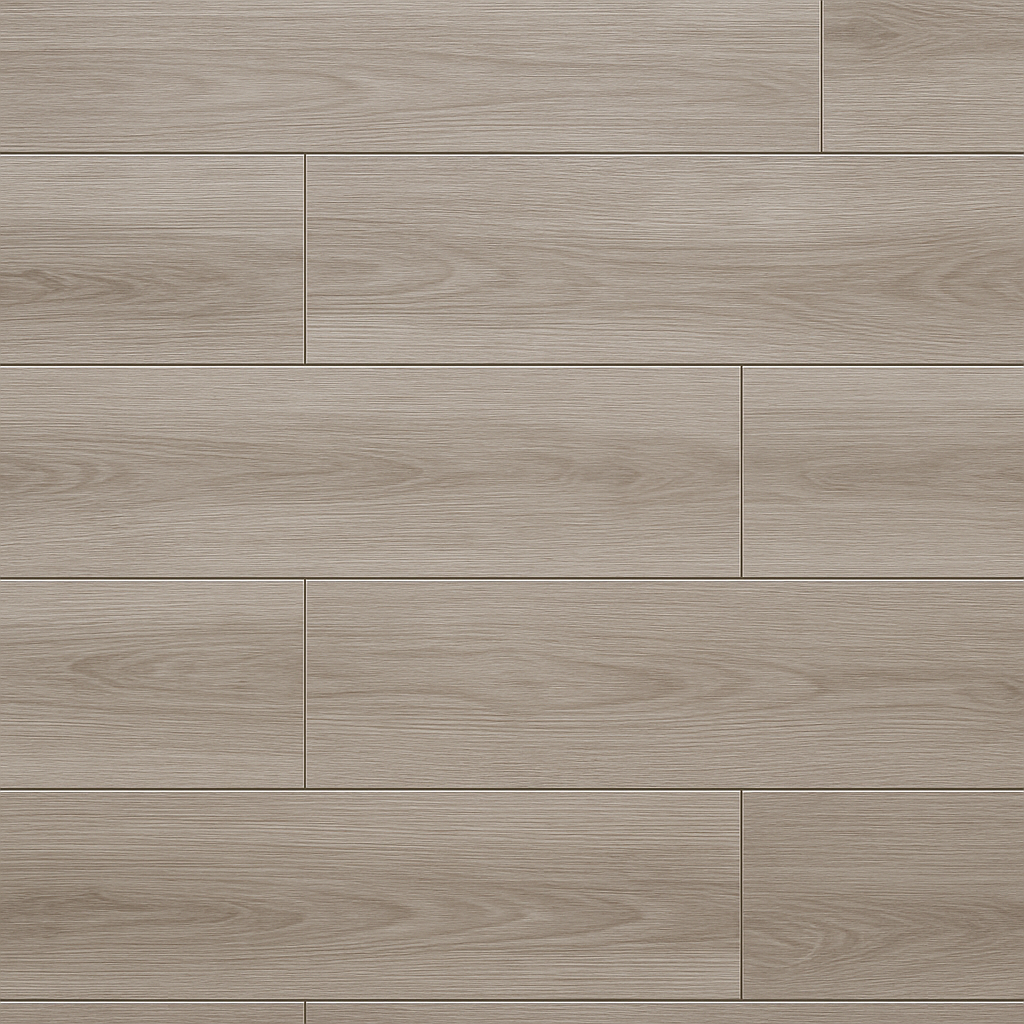 Laminate flooring planks with realistic wood-look finish installed in a modern room